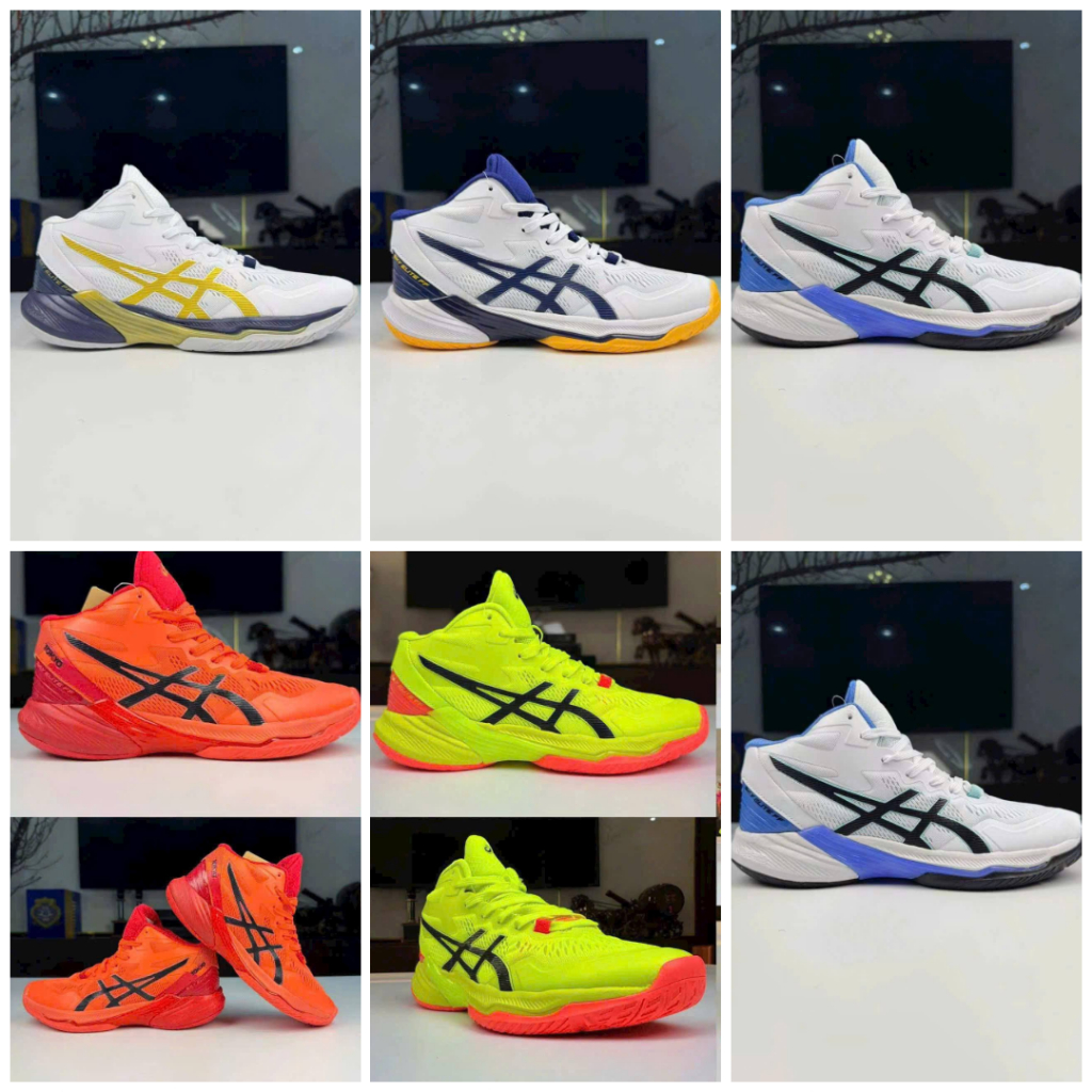 [CLEARING] รองเท้ากีฬา Asics Metarise - รองเท้าวอลเลย์บอลคุณภาพสูงพร้อมกันกระแทกยืดหยุ่นและรองรับกระ