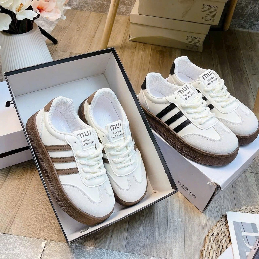 รองเท้าผ้าใบผู้หญิงพื้นลิ่ม 3P High Form - รองเท้าผ้าใบ