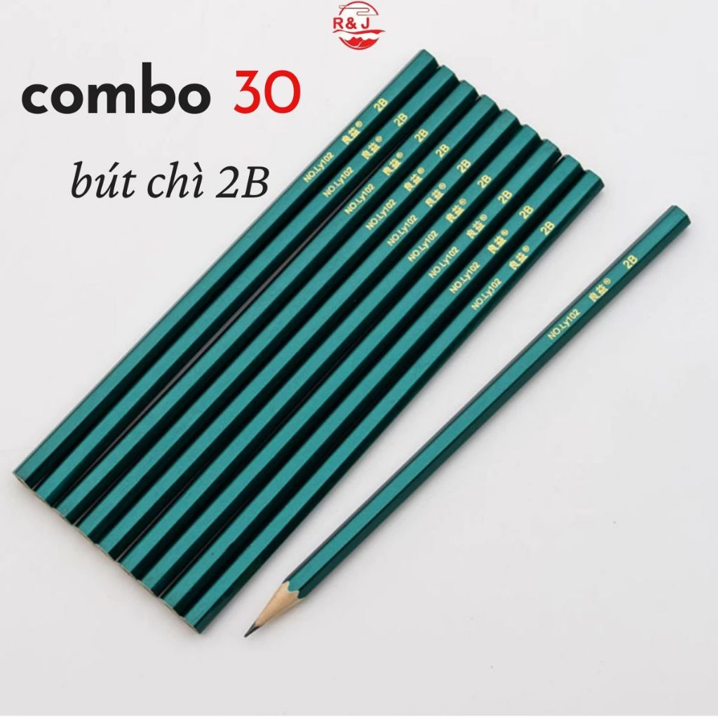 'SPECIALIZED Combo of 30 2B HB Pencils Eraser Pencils ไม้ที่เป็นมิตรต่อสิ่งแวดล้อม BALLPEN