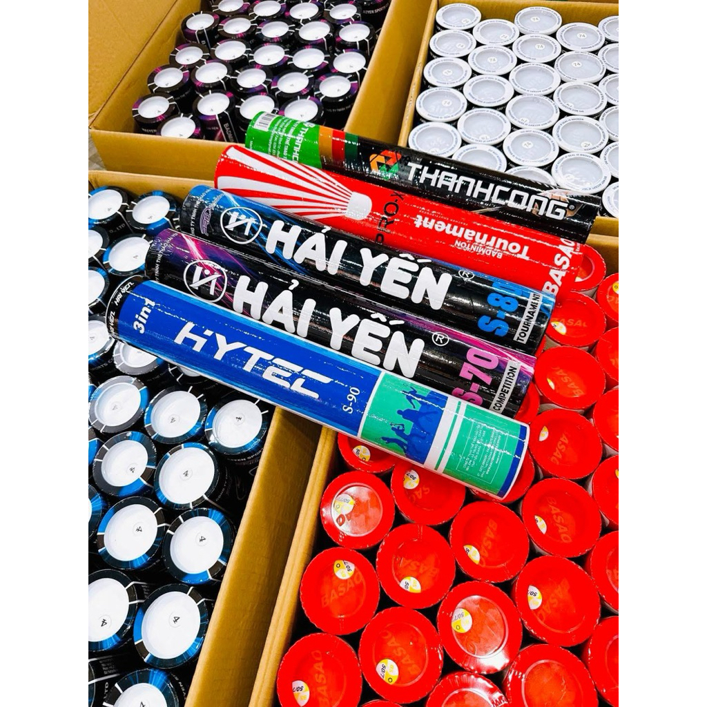 กล่องแบดมินตัน Hai Yen S80 และ S90 ของแท้ ความเร็วและมั่นคงเทียบเท่า TC 77 ที่ได้รับการปรับปรุง