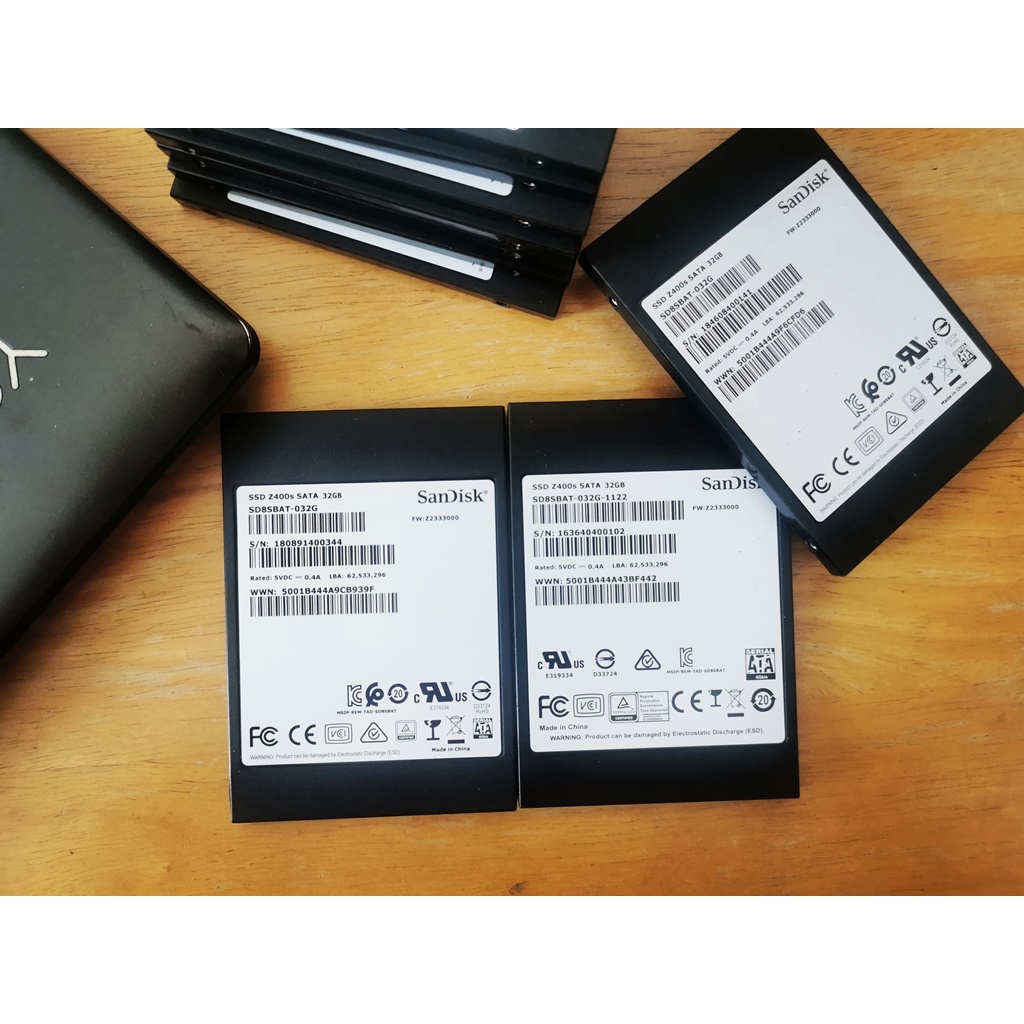 Sandisk 32GB SSD ฮาร์ดไดรฟ์ 12 เดือนแล็ปท็อปพีซี SSD ฮาร์ดไดรฟ์ 32GB, 60GB, 120GB, 240GB