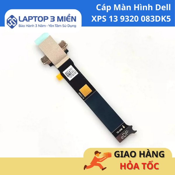 สายจอภาพ Dell XPS 13 9320 083DK5 / 83DK5 – สาย LCD LVDS TS-UHD – สินค้าแท้ 98% –