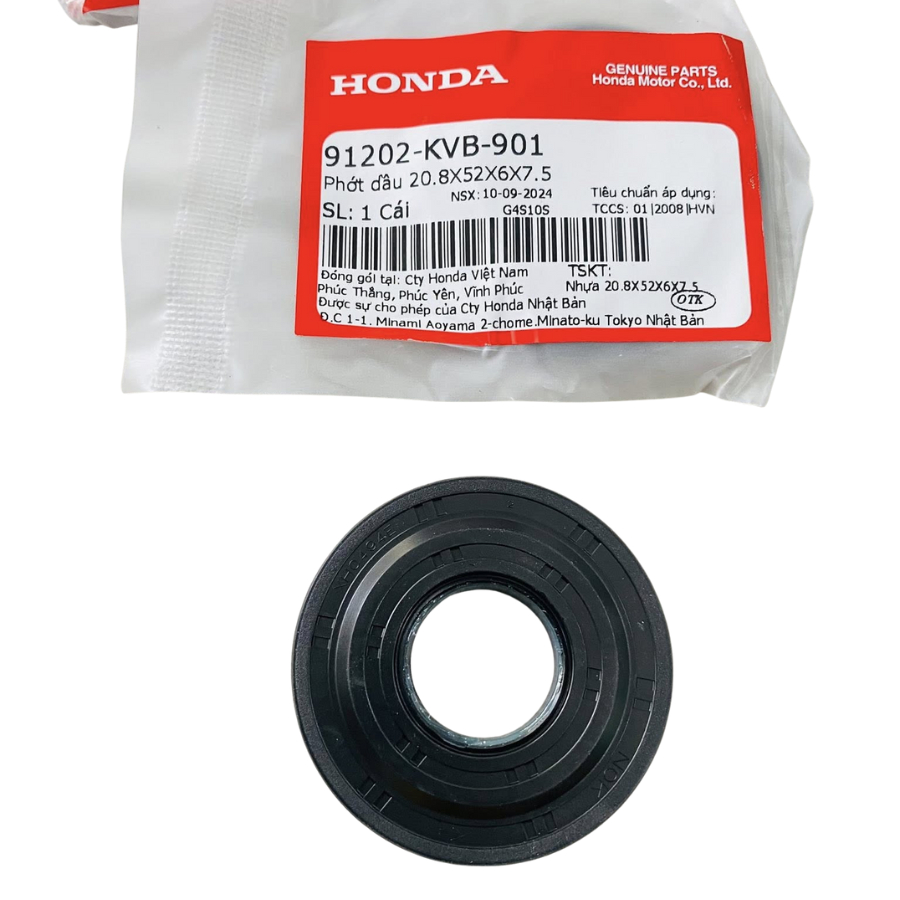 ซีลเพลากล 52 Vision 110 / Air Blade 110 / Click / Vario – 91202-KVB-901 – ของแท้