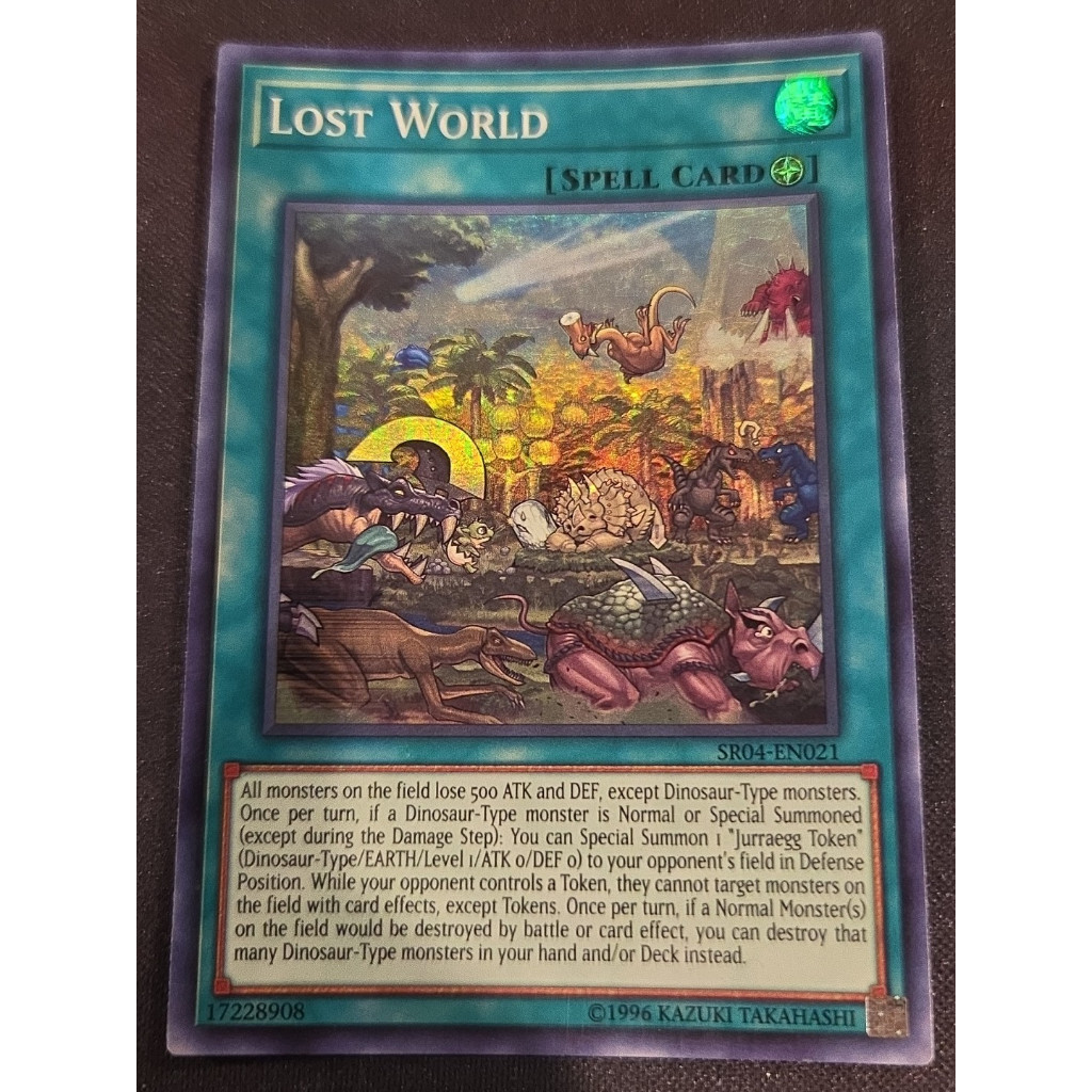 การ์ดสะกด Yugioh Lost World หายากสุดๆ