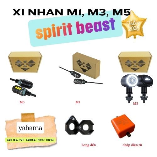 ของแท้ super bright M1 M3, M5 Spirit Beast ไฟเลี้ยว Led - Ex 155, pg1. xsr155,WR155