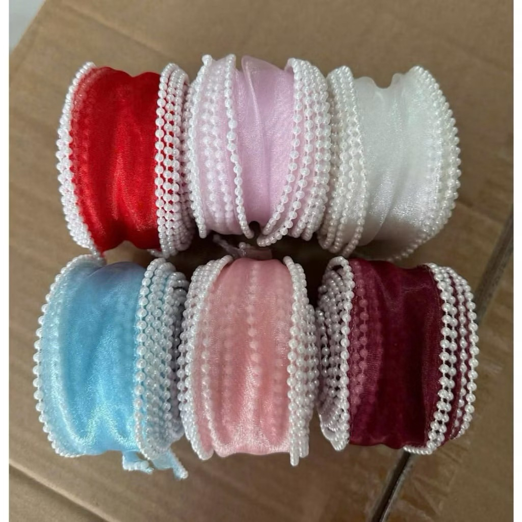 หยก WAVE CHALLENGE RIBBON 4CM * 5YARD