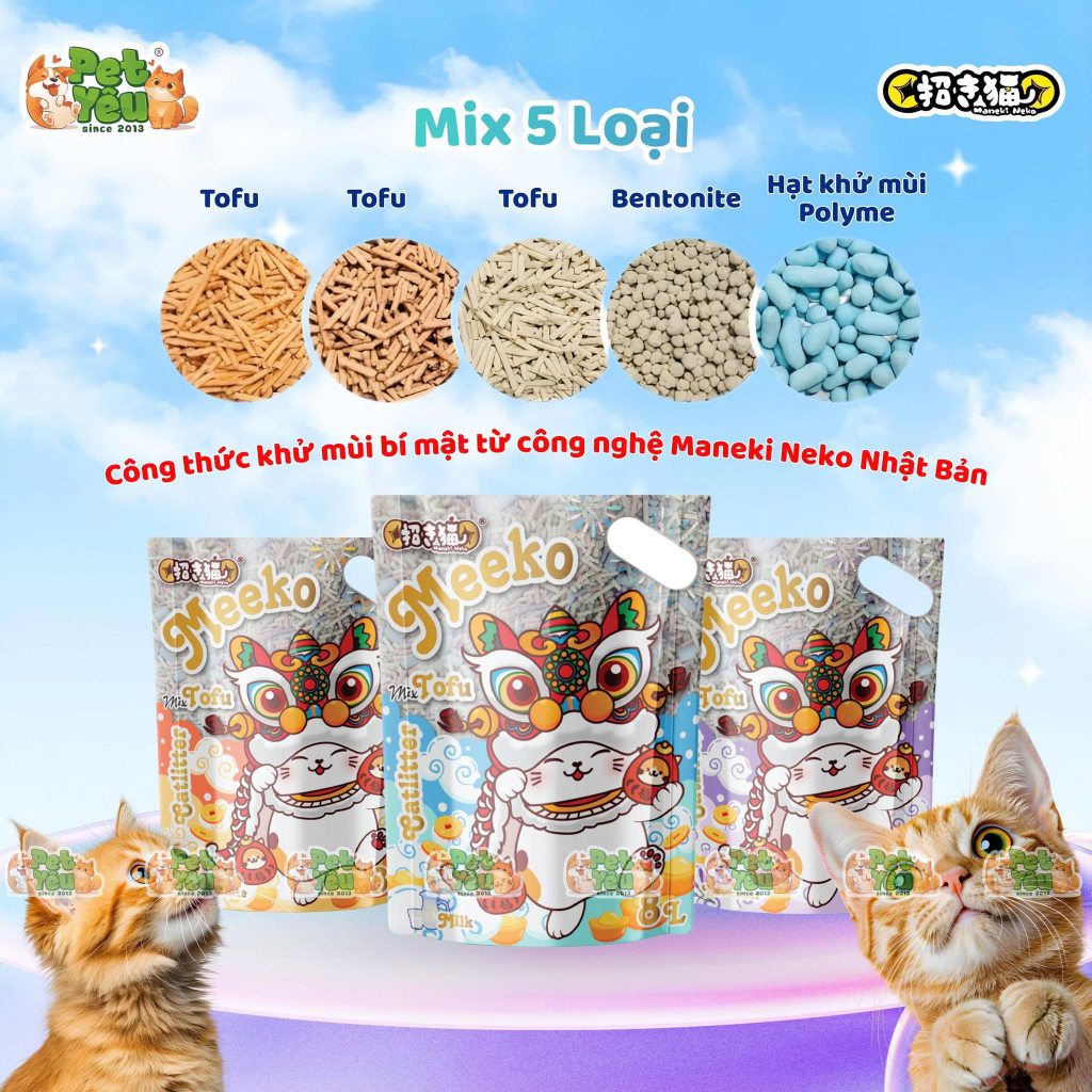 MEKO MIX TOFU ทรายแมว