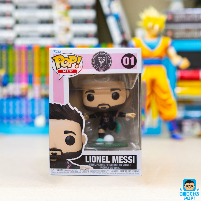 Funko Pop Footbal l: Inter Miami ของแท้ : Lionel Messi 01
