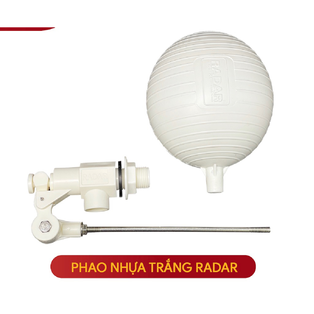 ลูกลอยแบบกลไก, วาล์วลูกลอยกลพลาสติก RADAR non-21,27 ลูกลอยเชิงกลป้องกันน้ําล้นเรดาร์แท้