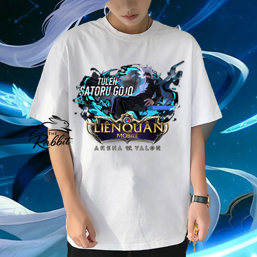 เสื้อยืด GOJO Tulen Lien Quan | พิมพ์คมชัด (TL)