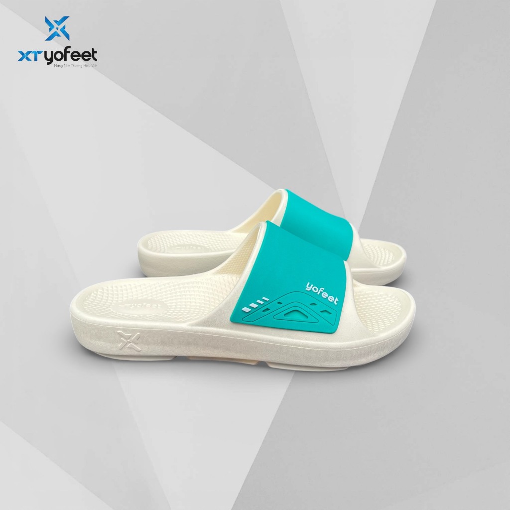 [ เต็ม ขนาด 36-45 ] แข็ง XT YOFEET รองเท้าแตะขึ้นรูป แต่งลาย พื้นเพิ่มความสูง เดินสบาย Code: D 04