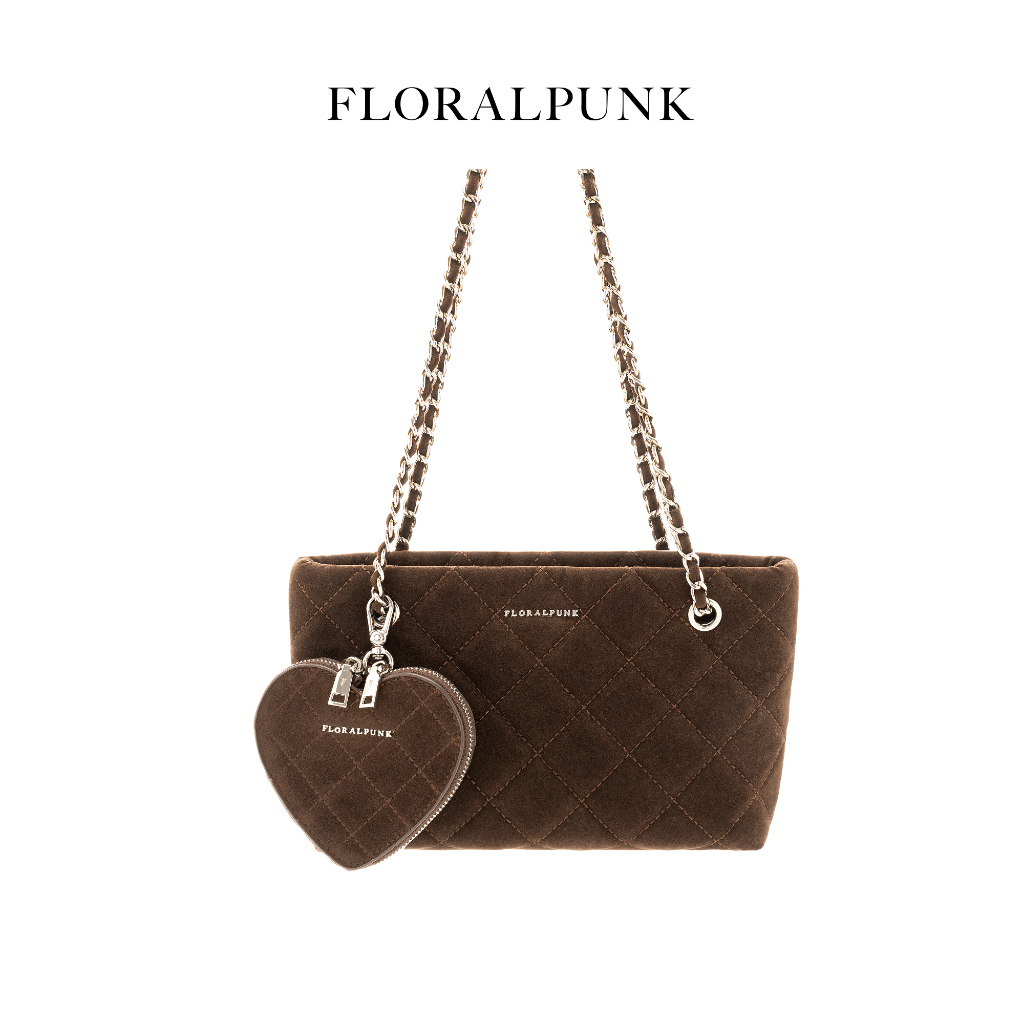 [NEW] Floralpunk Yvonne Bag - Suede Brown