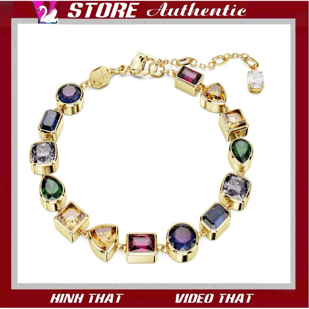 สร้อยข้อมือสัญลักษณ์ ➖Stilla FASHION MIX MULTI-COLOR STONE