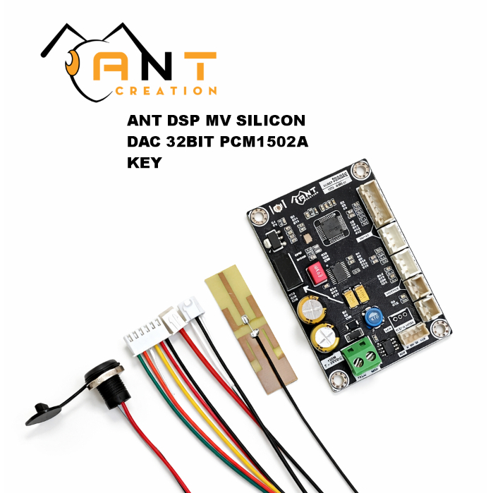 ANT DIY - ANT DSP I2S BT/ Bluetooth DSP MVsilicon 5.0 วงจร + DAC 32BIT PCM5102A + ซอฟต์แวร์รองรับ