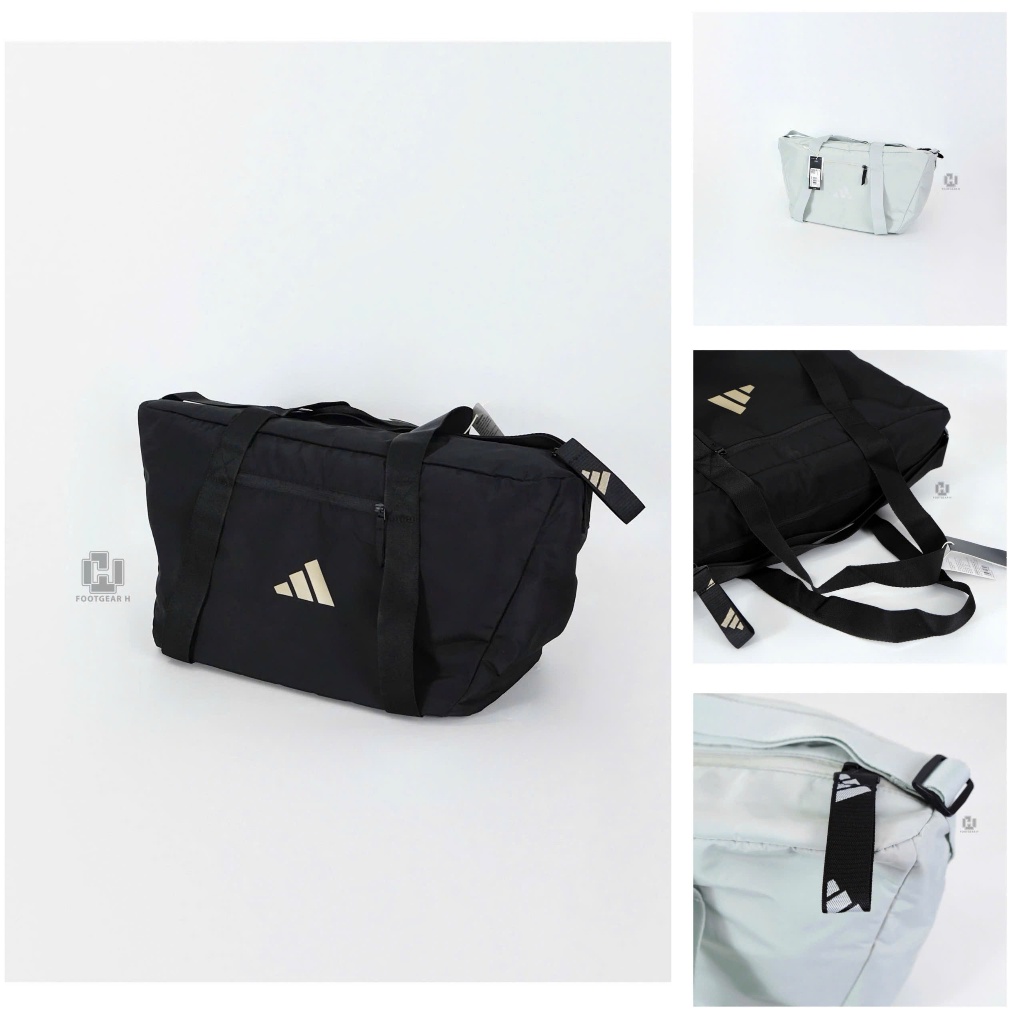 [ChinhHang] Adidas Sport Bag สีดํา / เทา - IJ7478