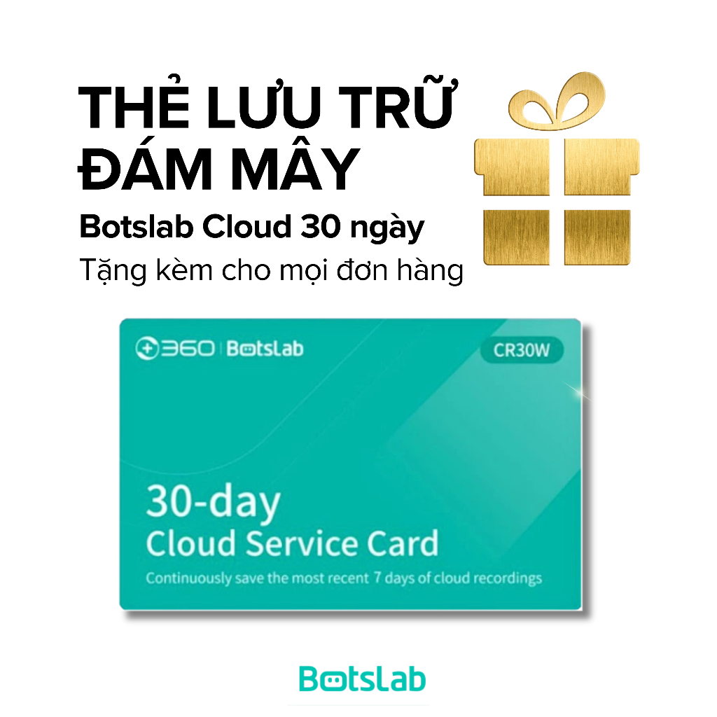 [ของขวัญไม่ใช่ซ้าย] BOTSLAB CLOUD การ์ดจัดเก็บข้อมูลสําหรับกล้อง