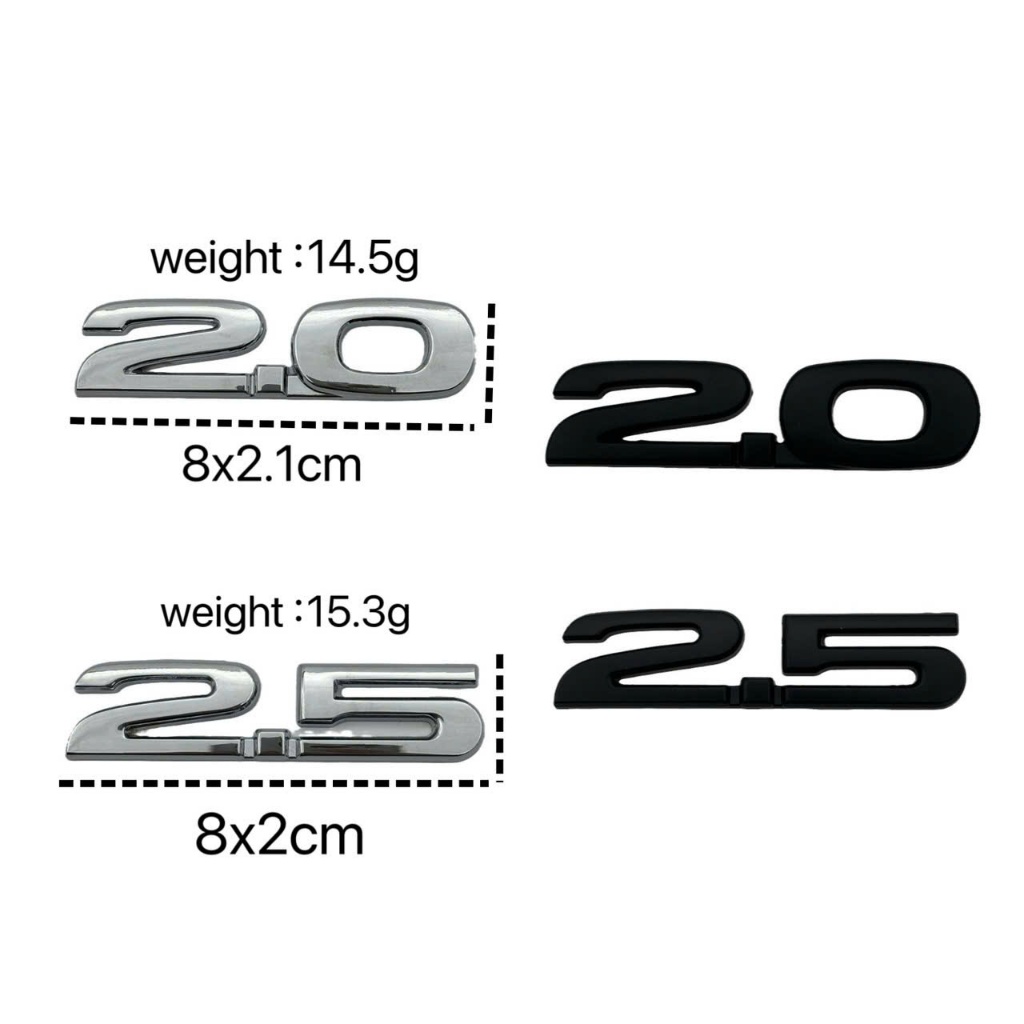 สติกเกอร์โลหะ 2.0 2.5 รถตกแต่งสติกเกอร์สําหรับ Mazda MS Sport 6 3 CX5 5 2 323 CX7 MX30 MX5 CX30 CX3 
