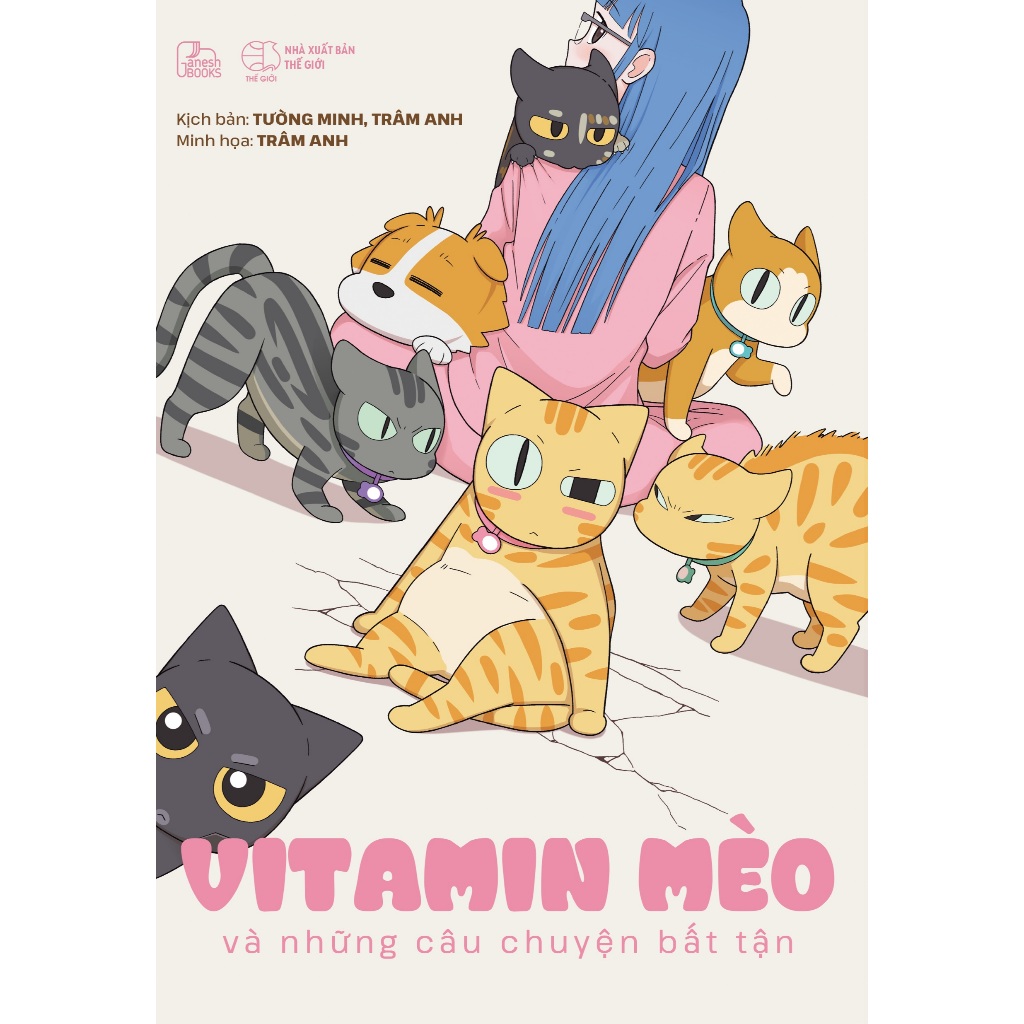 หนังสือวิตามินแมวและนิทานที่ไม่มีที่สิ้นสุด - ตั่วมิน, รถราง Anh - การ์ตูนตลก - คิระ