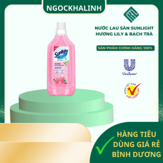 Nước lau sàn Sunlight Hương hoa Lily & Bạch Trà chai 1L