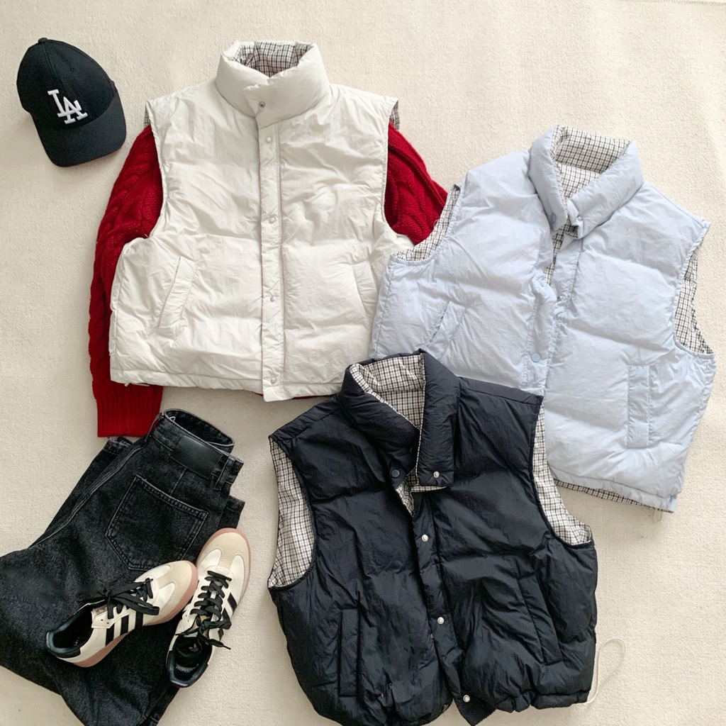 Zinnia/เสื้อกั๊กขนนุ่มและอุ่น 3636