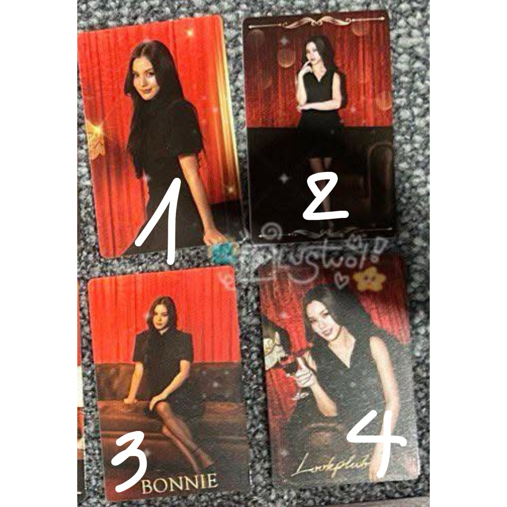 [EMIBONIE] การ์ด Bonnie set MAT GMMTV SHOP