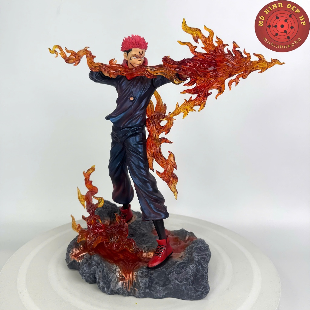 Ryomen Sukuna Itadori Yuji Jujutsu Kaisen JJK War Spell Figure สูง 30 ซม.