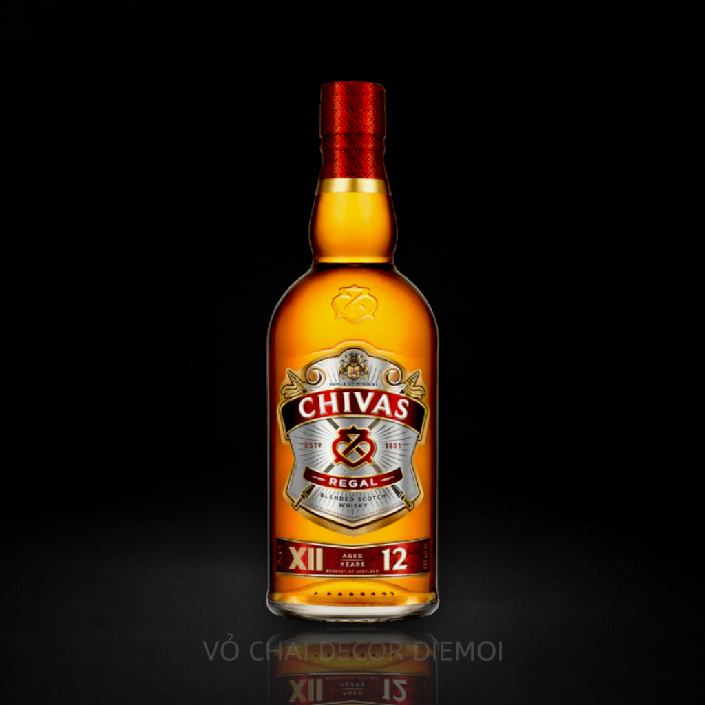 [ DIEMOI ] ขวดไวน์ Chivas Regal 12 – สัญลักษณ์ของคลาส & สมมาตร