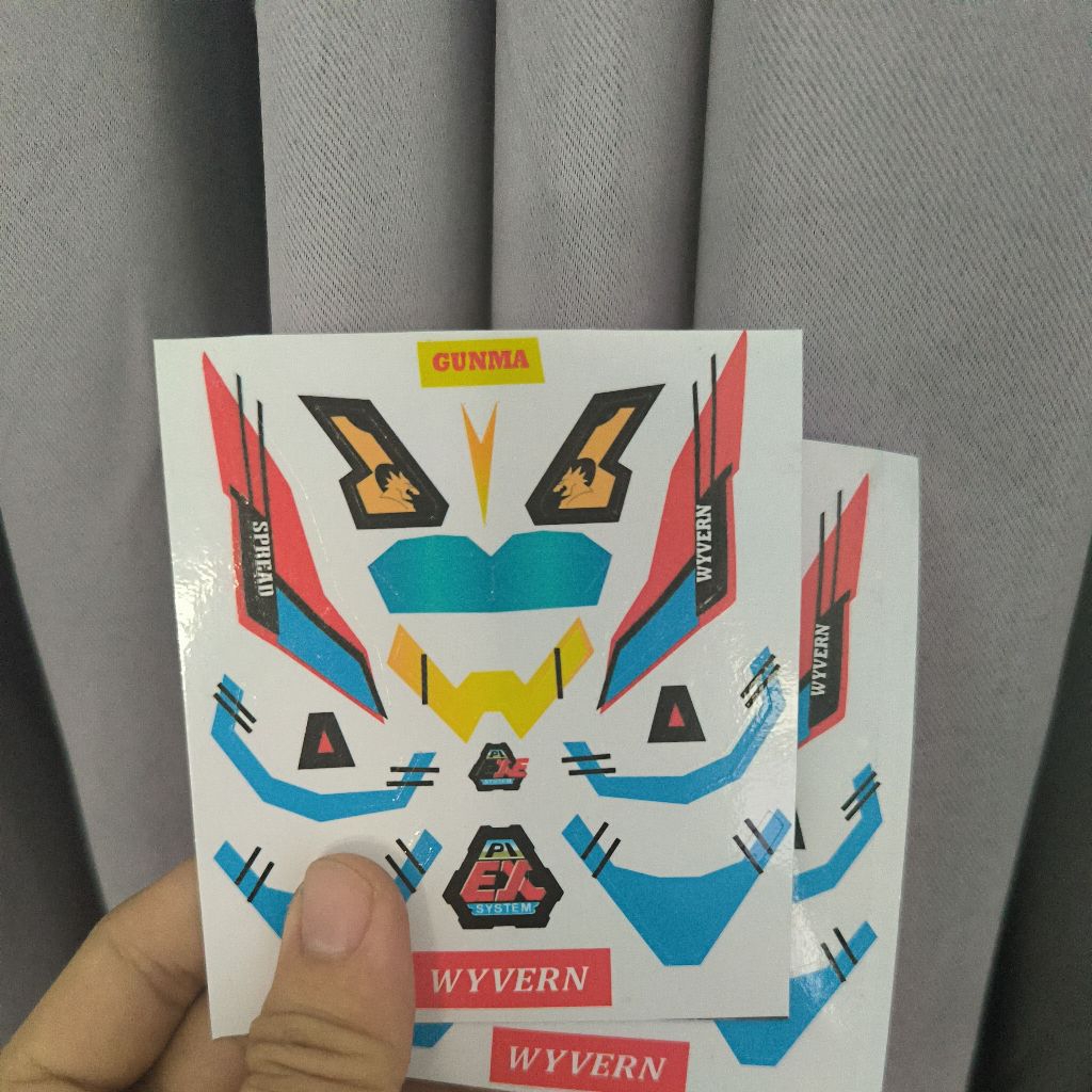 สติ๊กเกอร์สติ๊กเกอร์ Super Bdaman แบบตัดสําเร็จ