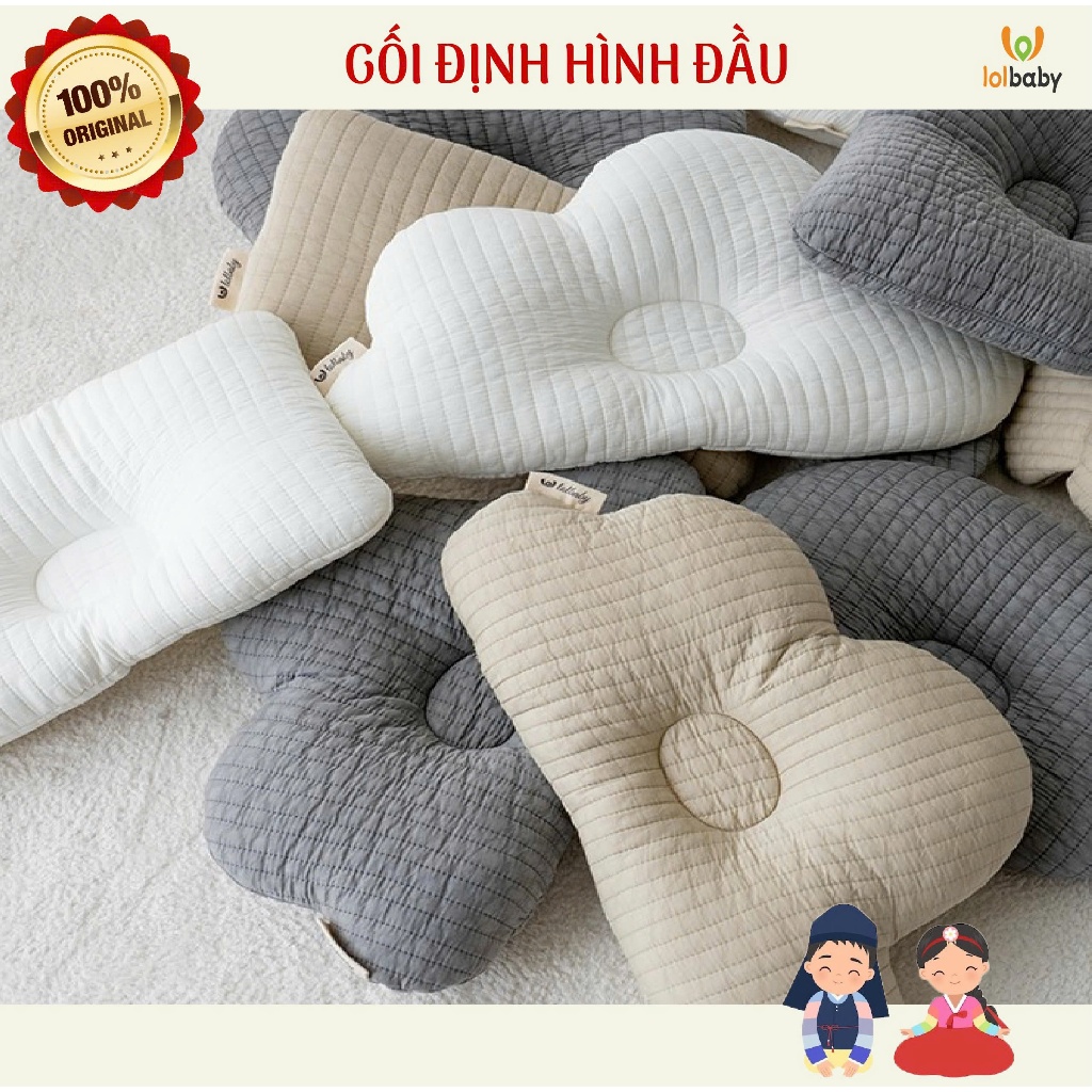 เกาหลี LOLBABY เส้นรอบวงศีรษะสร้างหมอนทารกแรกเกิด