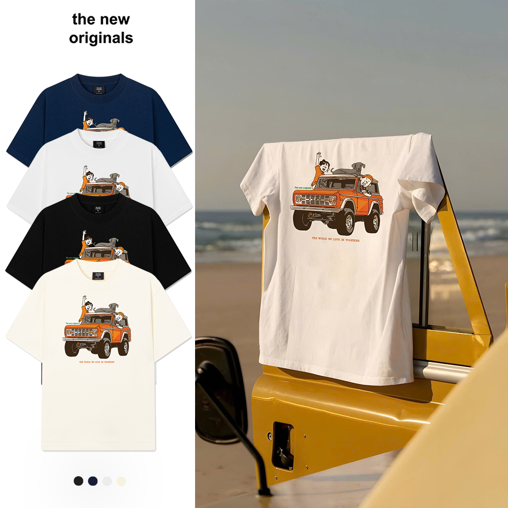 Relaxed Fit The New Originals T-Shirt "The World We Live In Together" - TL1051TL