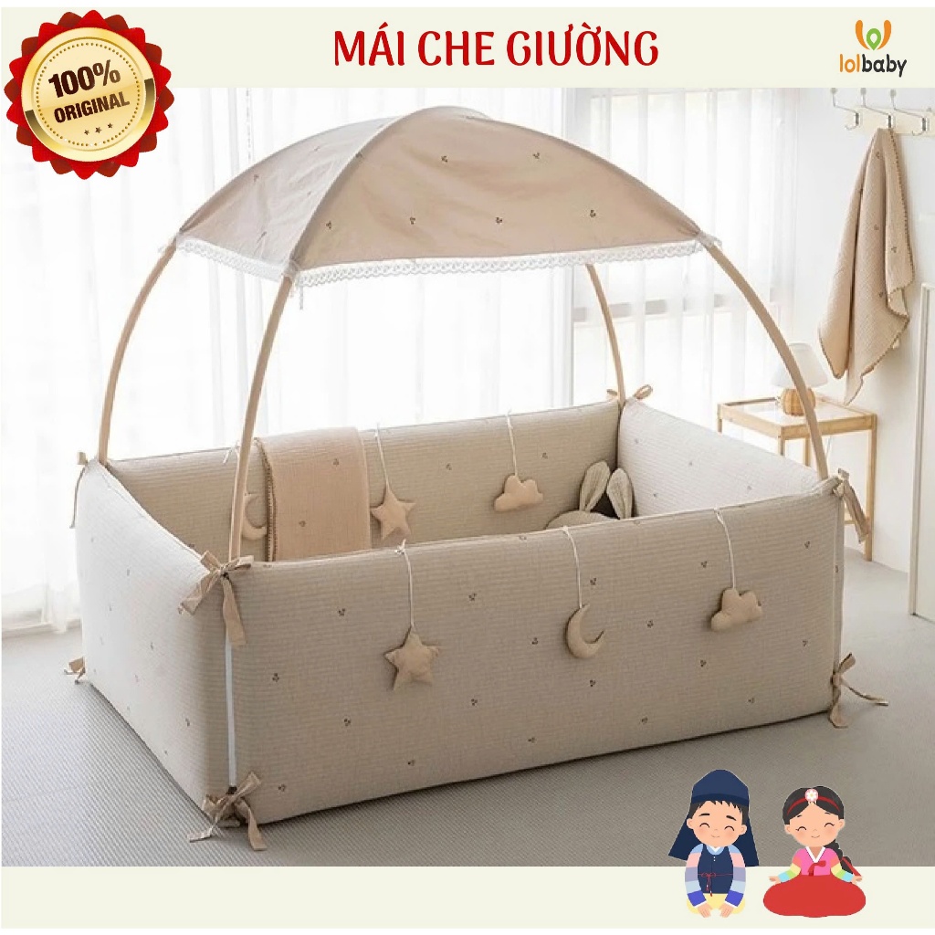 หลังคาไฟ อุปกรณ์ตกแต่งสําหรับกันชนเม็ดสีเตียง LOLBABY Korea