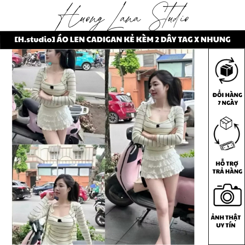 [H.studio] CADAGAN SWEATSHIRT พร้อมแท็ก X VELVET 2 อัน