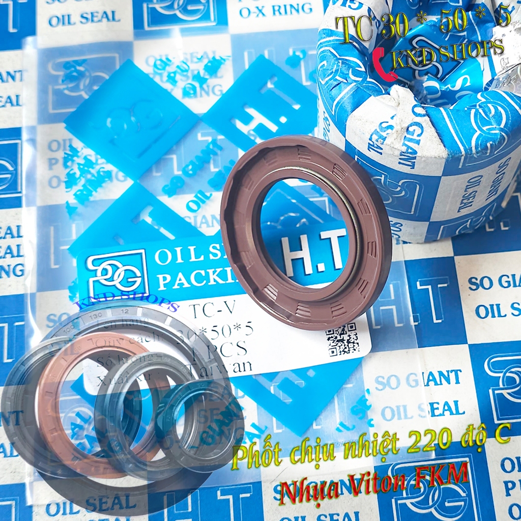 Viton FKM Seal 220 องศาC SOG TC 30*50*5 | SOG TC 30*50*7 | ทีซี 30*50*10 สําหรับปั๊มเคมี