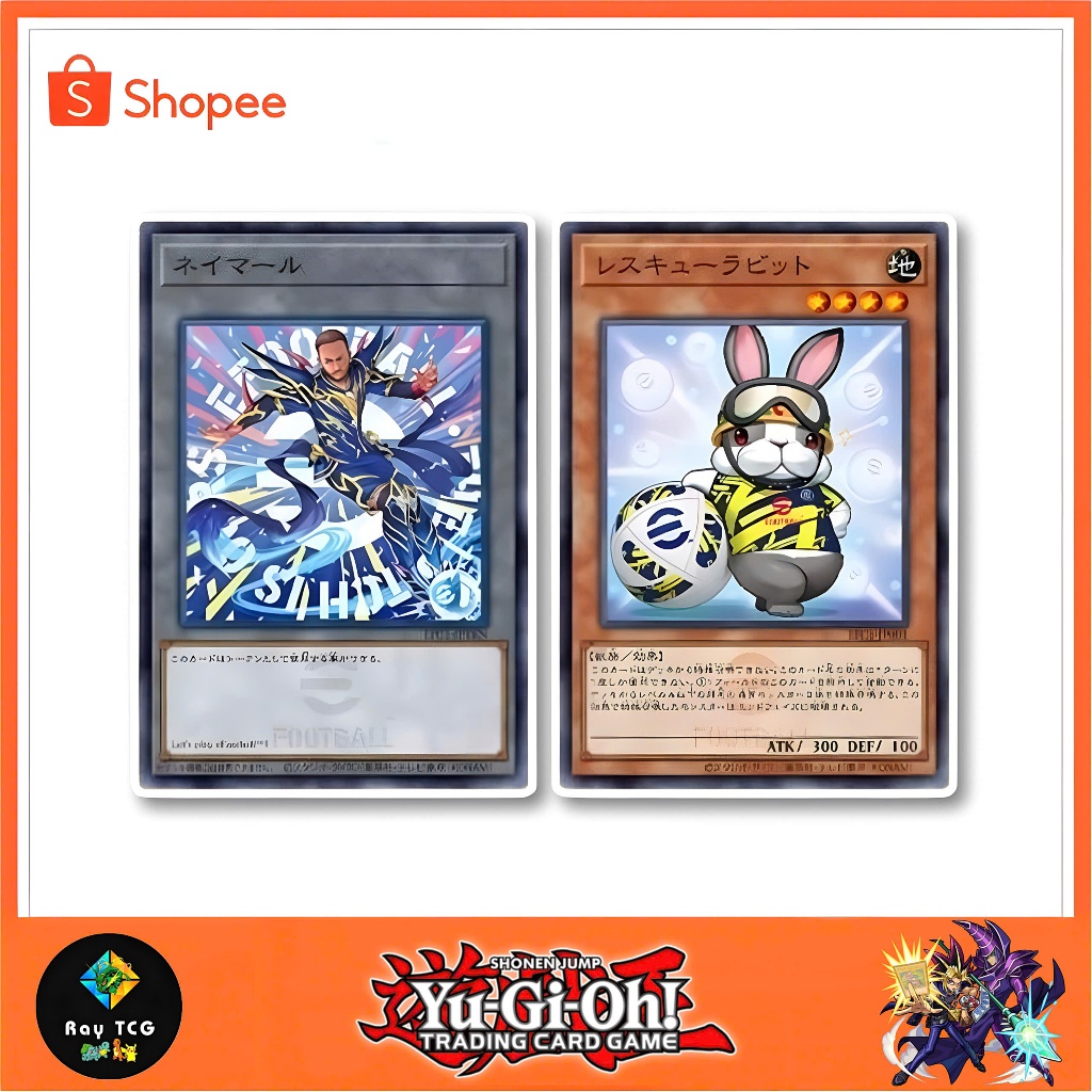 [ของแท้] การ์ดโปรโมชั่น Yugioh NEYMAR JR Token Rescue Rabbit eFootball - Rescue Rabbit x Neymar JR