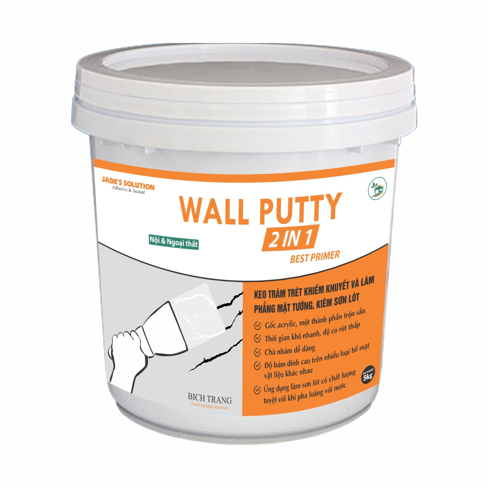 น้ํายาซีลรูเล็บ Wall PutTy, ไส้รอยแตกผนัง, ข้อบกพร่องผนังและไพรเมอร์เติมผนัง