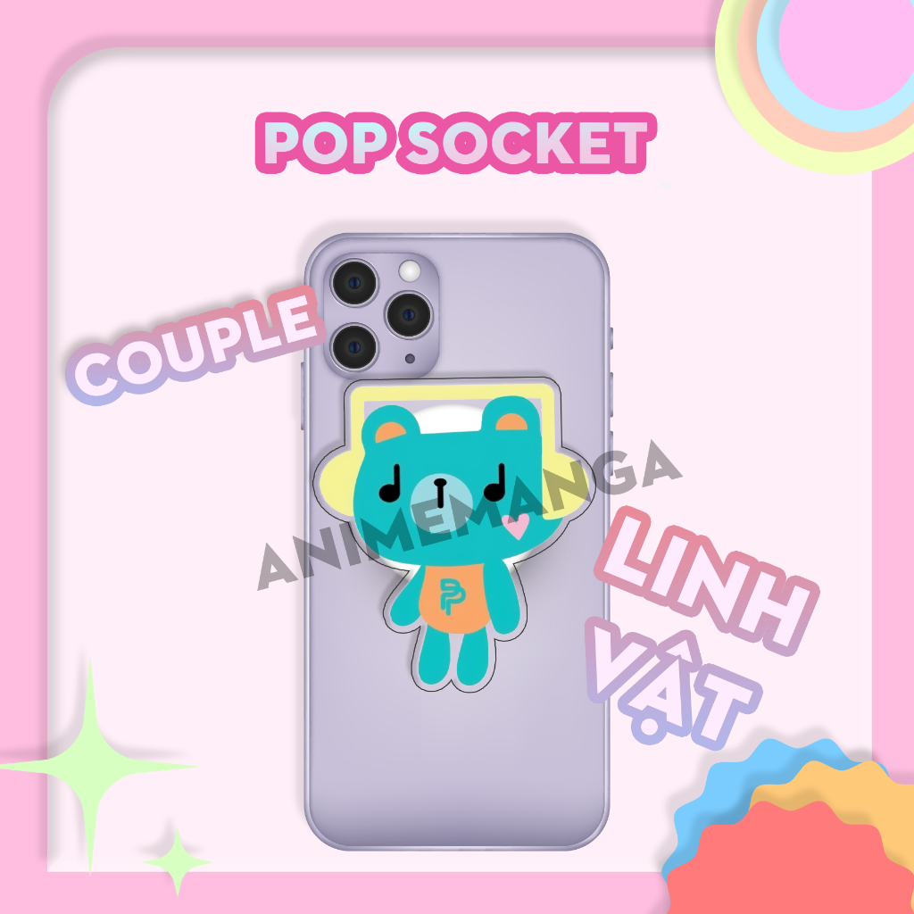 ที่วางโทรศัพท์มาสคอต Popsocket OTP ชิงช้า OTP ปากผสม น่ารัก