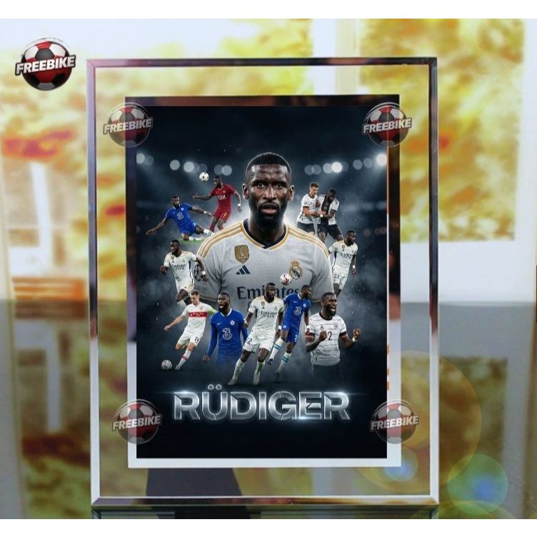 กรอบโปสเตอร์ RUDIGER พร้อมกระจกคริสตัลคุณภาพสูง