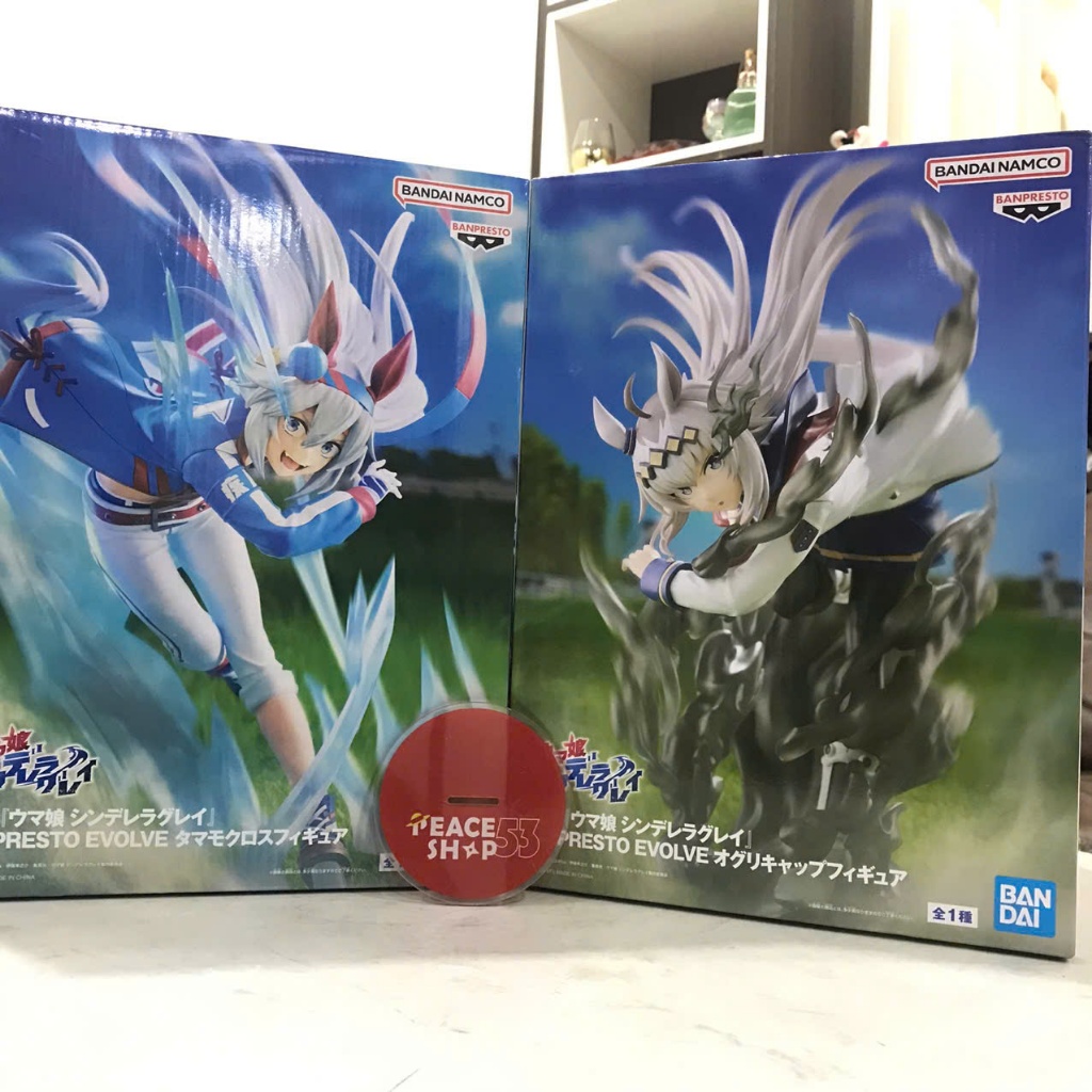 (อย่างเป็นทางการ) ของแท้ Banpresto Uma Musume Tamamo Oguri Cap Uma Musume CINDERELLA GREY รุ่น