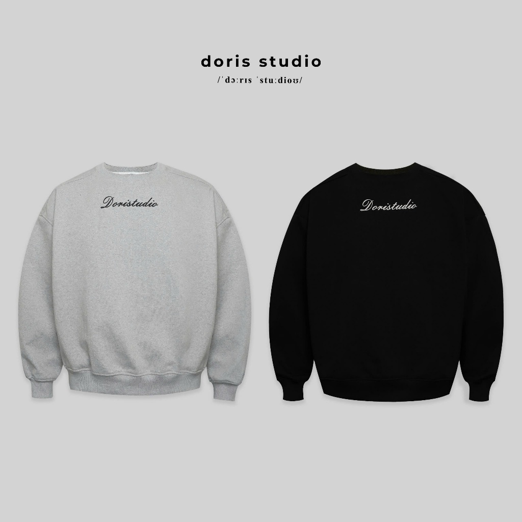[Opening Deal] Doris / Doris Studio Sweater ผ้าสักหลาดขาปู / ฟอร์ม unisex