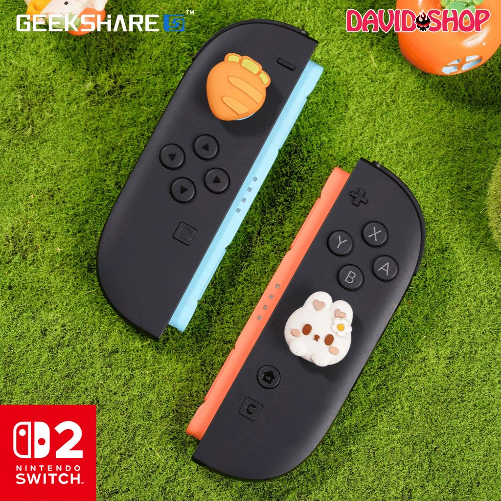 ลูกบิดอนาล็อก (GeekShare) Rabbit & Carrot สําหรับ Joy-Con, Pro Controller 2 - Nintendo Switch 2