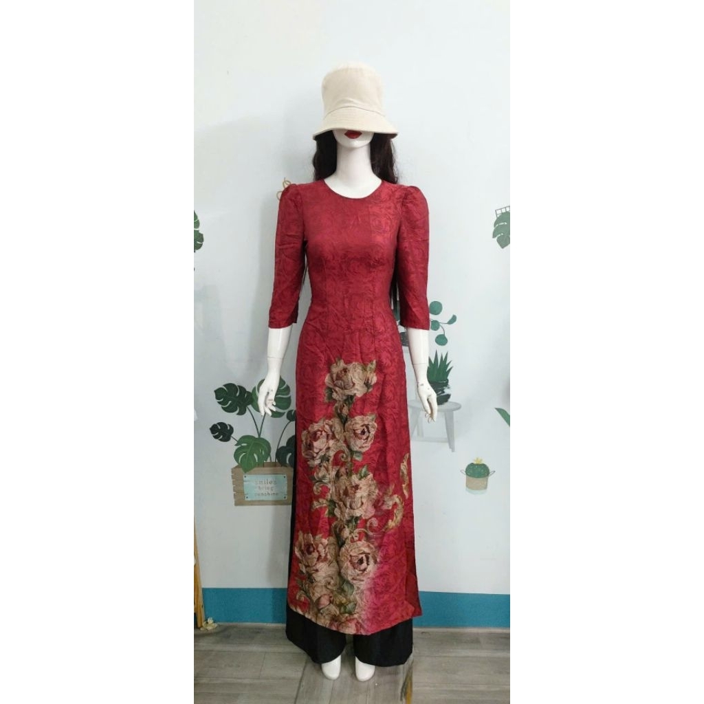 2hand Ao Dai Size M (แถมกางเกงสี)
