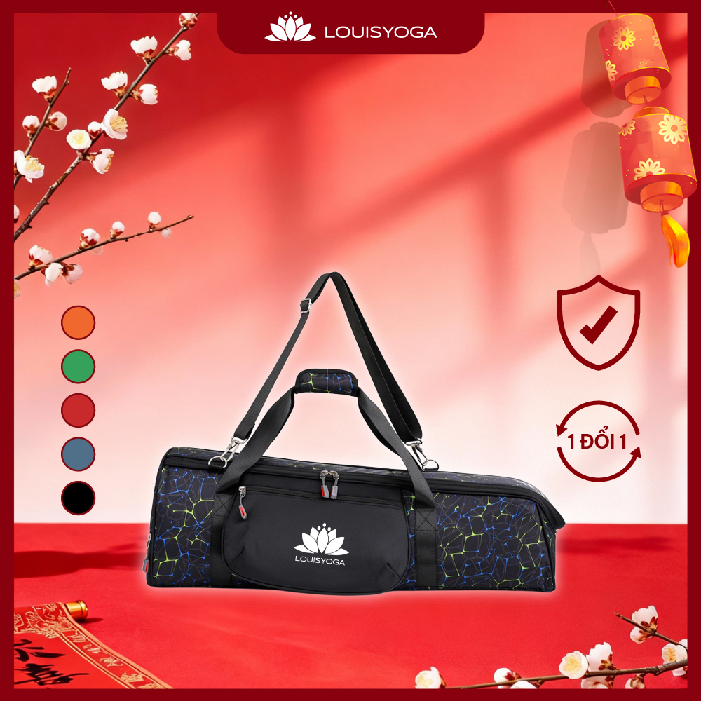 Louis Yoga กระเป๋าอเนกประสงค์ระดับพรีเมียม - M2261 - กันน้ํา น้ําหนัก 0.79Kg มีช่องใส่รองเท้า พับได้