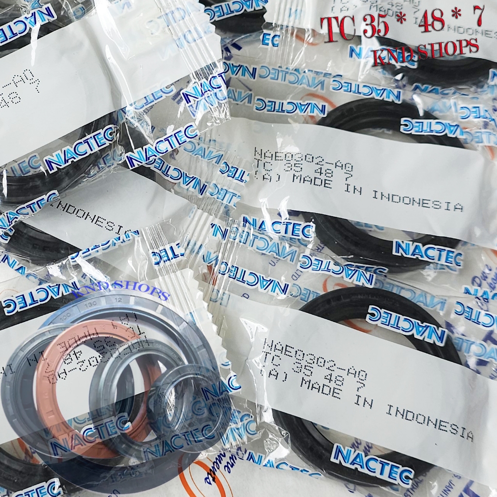 NOK TC/Janite TG ซีล 35*48*7(8) | แนคเทค วัณโรค5ย 35*48*13/15| Viton SOG TC 35*48*7(8) | SOG TC 35*4