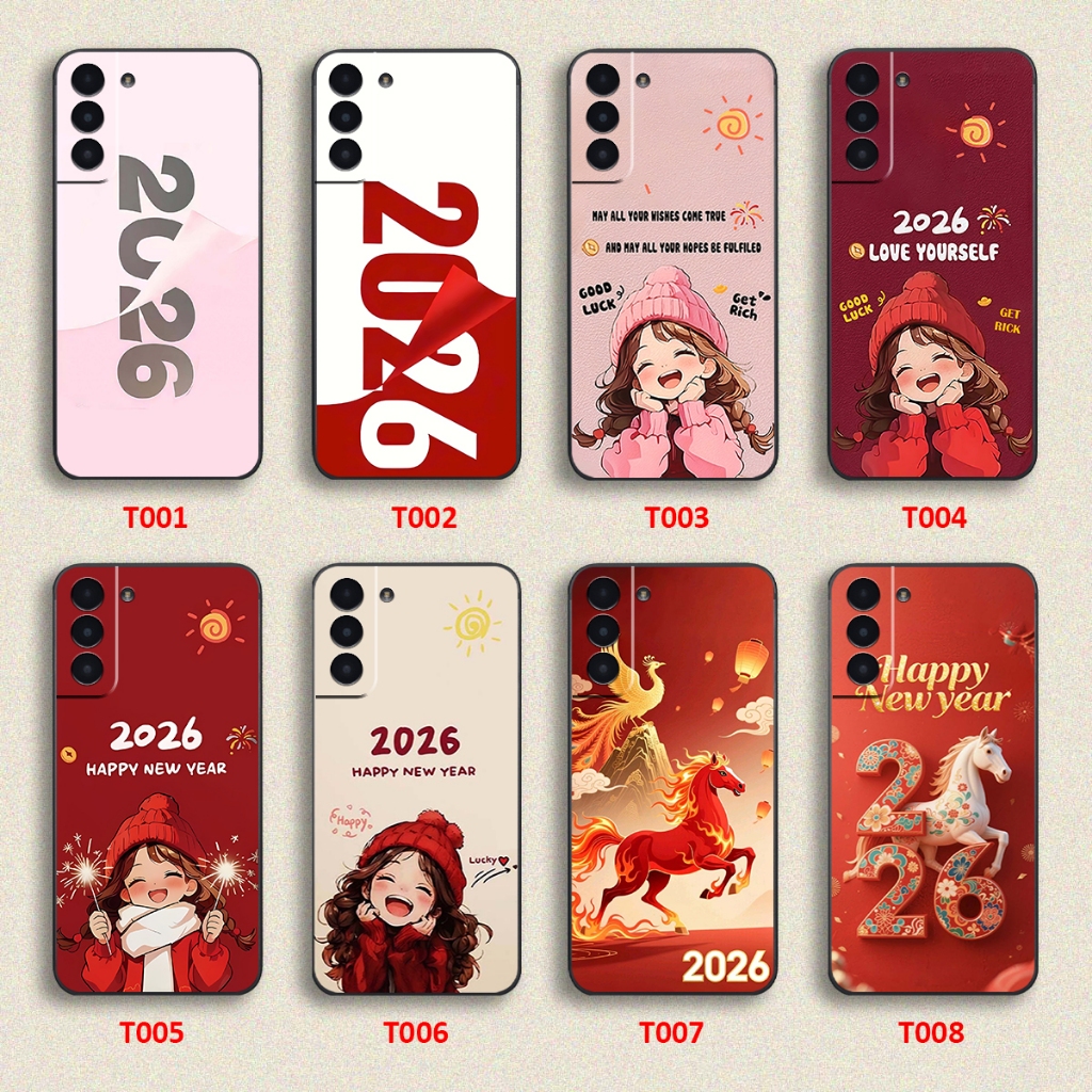 เคส Samsung S21 / S21 FE / S21 PLUS / S21+ / S22 / S22+ / S22 PLUS สวัสดีปีใหม่