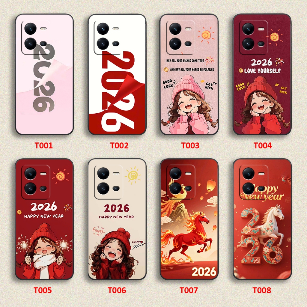 เคส Vivo V25 5G / V25E / V25 PRO / Y35 สวัสดีปีใหม่