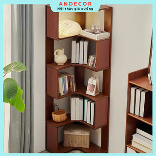 Tủ Góc Tường 90 Độ 🍀𝑭𝑹𝑬𝑬 𝑺𝑯𝑰𝑷🍀 Kệ Sách Nhiều Tầng Cao Cấp, Dễ lắp Ráp