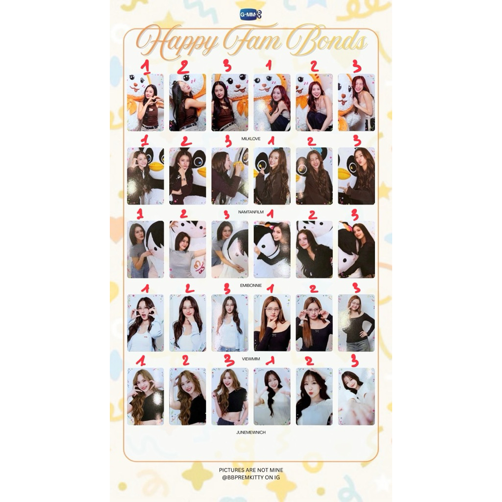 [BFT1 GMMTV] Odd Card Milk Love Namtan Film Emi Bonnie มิถุนายน Mewich View Mim