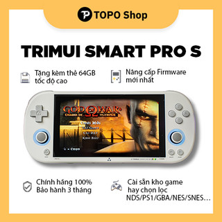 TrimUI Smart Pro S - Kèm thẻ 64GB tốc độ cao + Cài sẵn Firmware và kho game hay chọn lọc