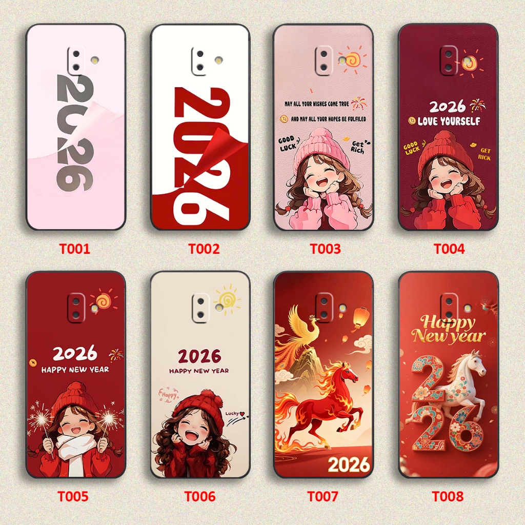 เคส Samsung J6 / J6 PLUS / J6+ สวัสดีปีใหม่