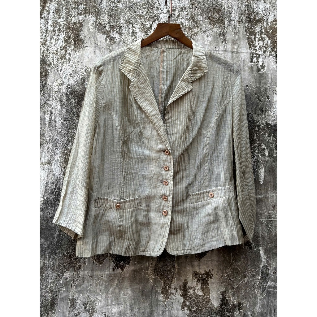 RELOVE 2HAND [เสื้อคอปกตรง กว้าง 54 ยาว 53] T2028